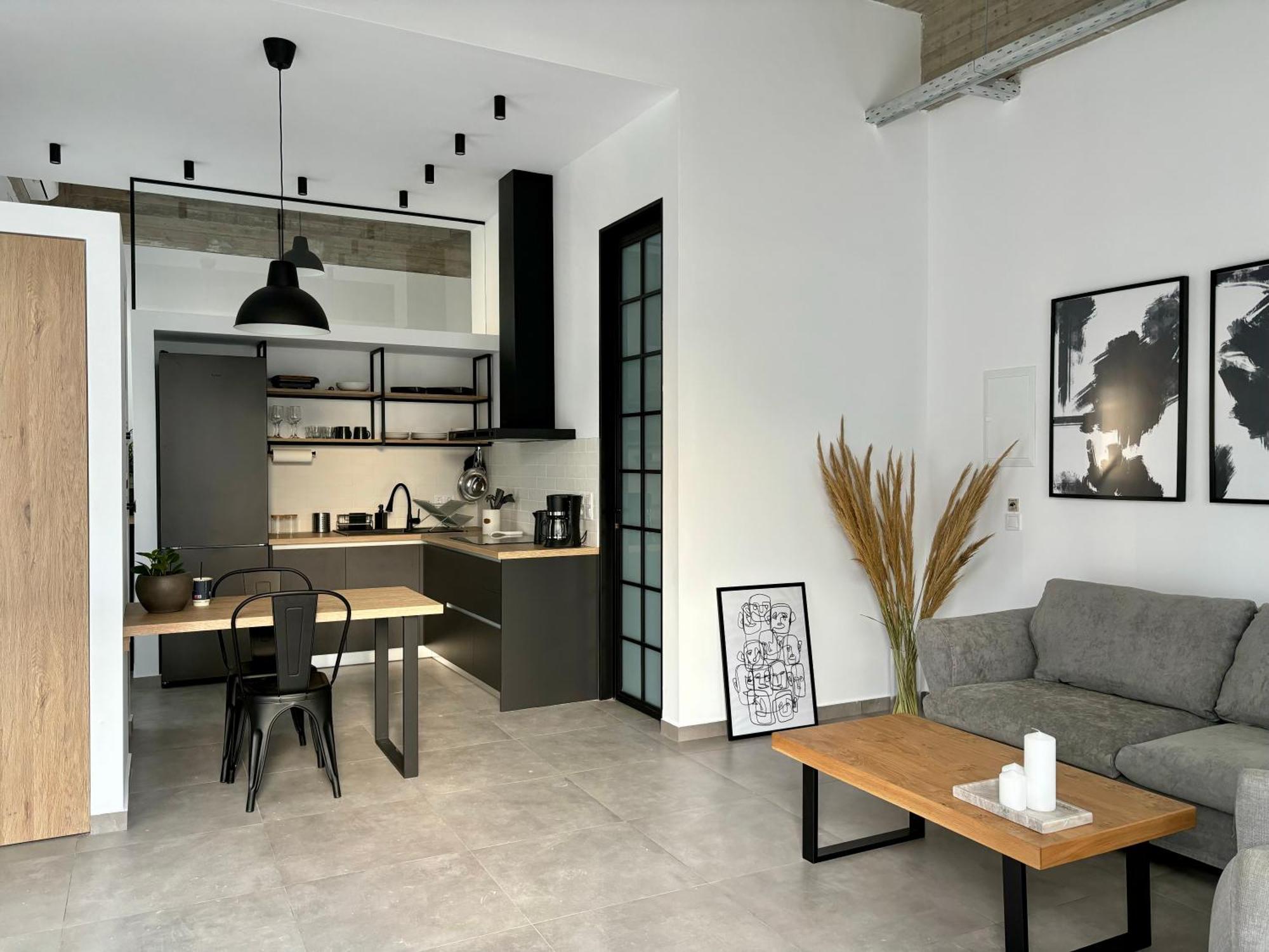 Industrial Loft Comfort Living Heraklion  Ngoại thất bức ảnh